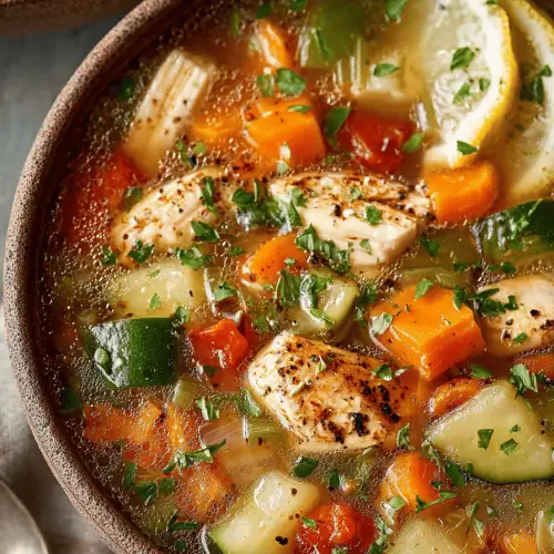 Easy Chicken Vegetable Soup Recipes