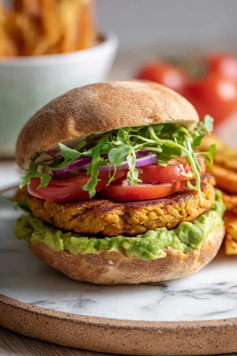 Easy Chickpea Burger Recipe