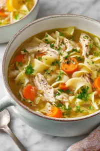 Easy Classic Chicken Noodle Soup