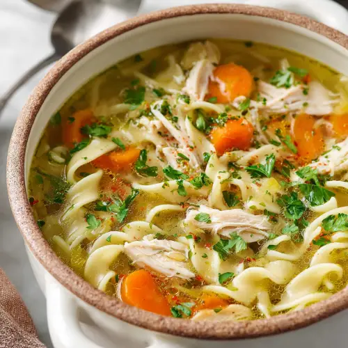Easy Classic Chicken Noodle Soup