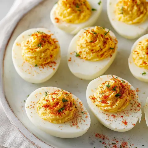 Easy Classic Deviled Eggs Recipe