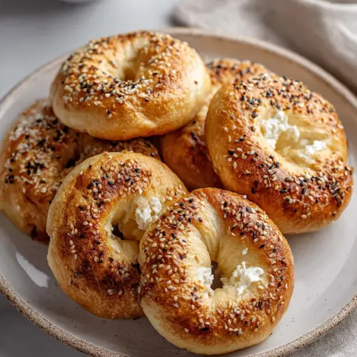 Easy Cottage Cheese Bagels Recipe