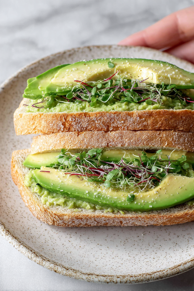 Easy Creamy Avocado Sandwich Recipes