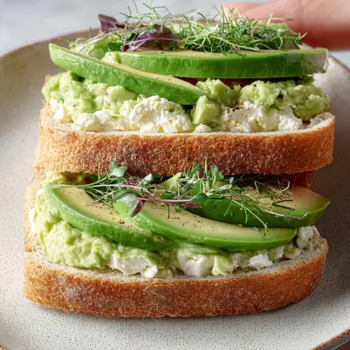 Easy Creamy Avocado Sandwich Recipes