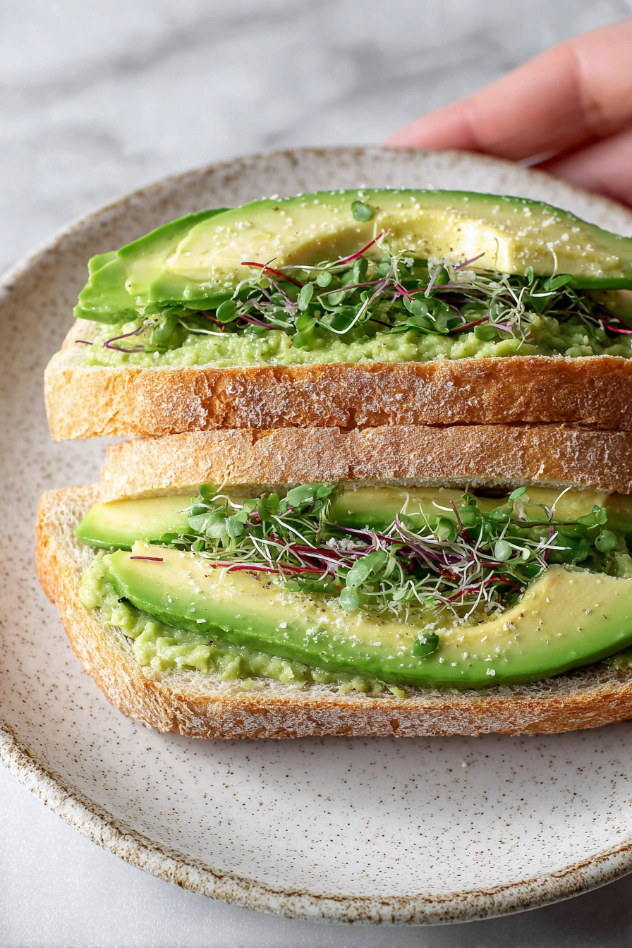 Easy Creamy Avocado Sandwich Recipes