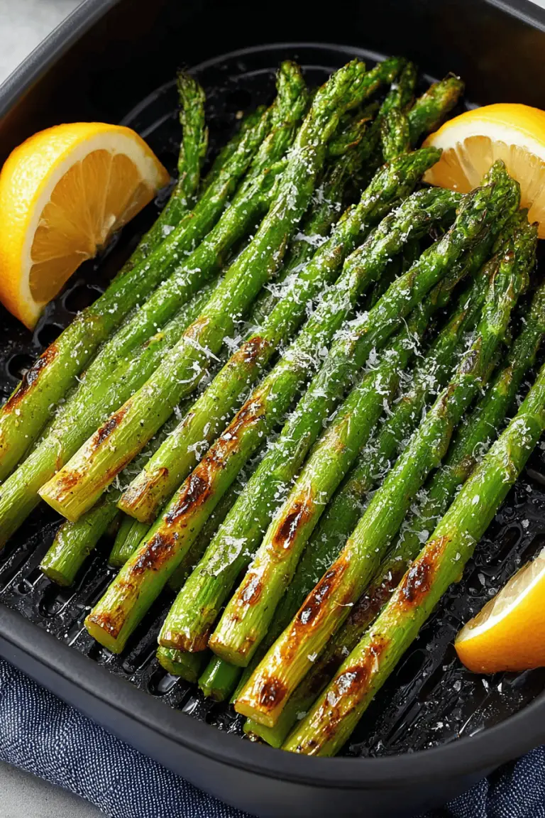 Easy Crispy Air Fryer Asparagus