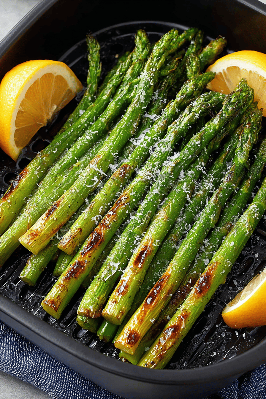 Easy Crispy Air Fryer Asparagus