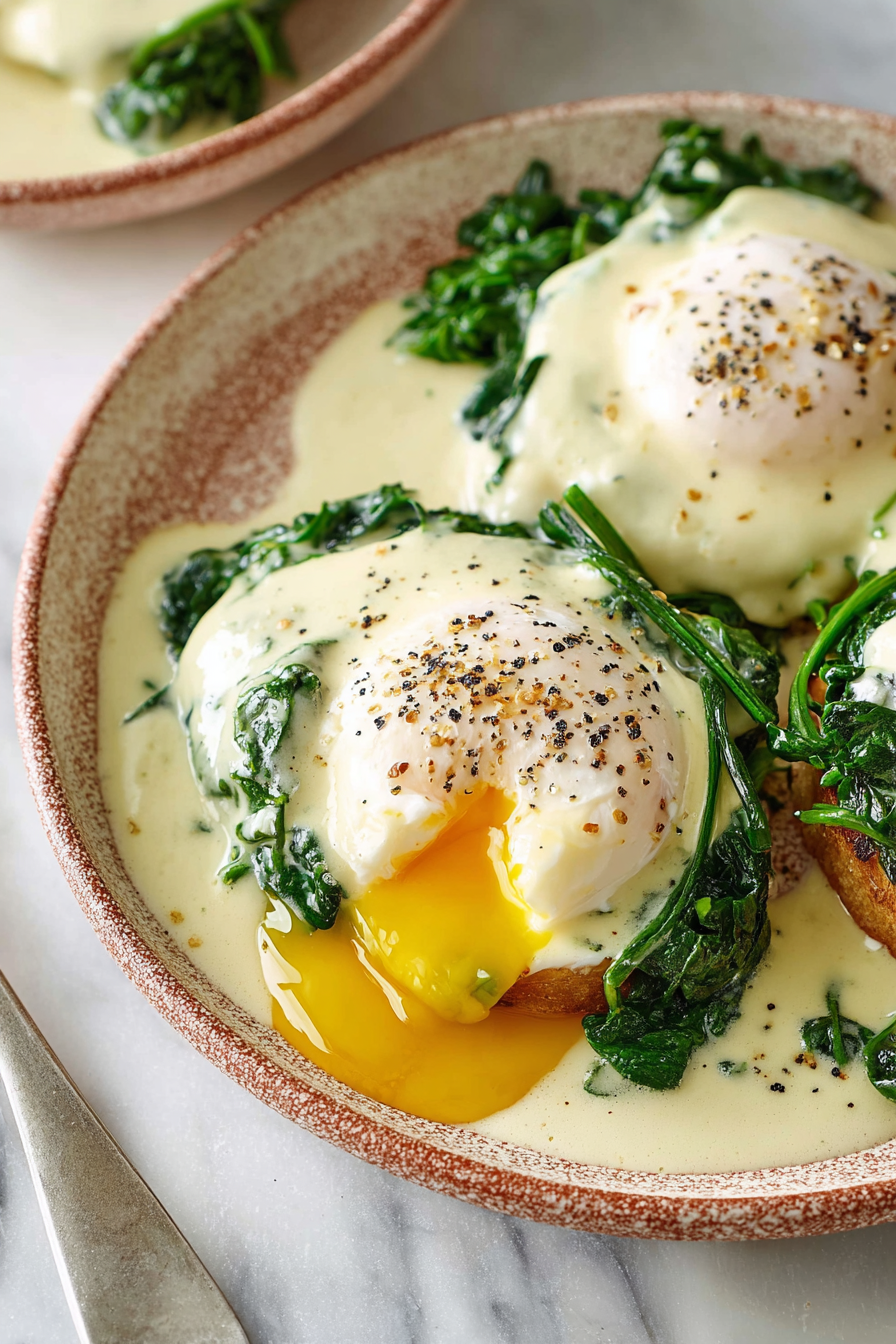 Easy Eggs Florentine Recipe