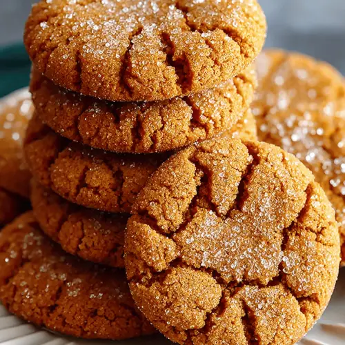 Easy Ginger Snap Cookies Recipe