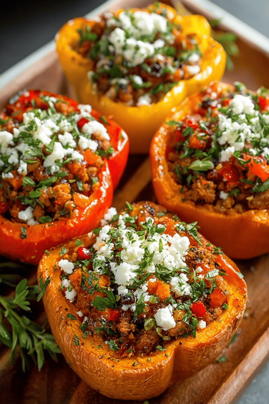 Easy Ground Turkey Sweet Potato Stuffers