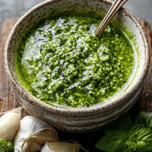 Easy Homemade Pesto Sauce Recipe