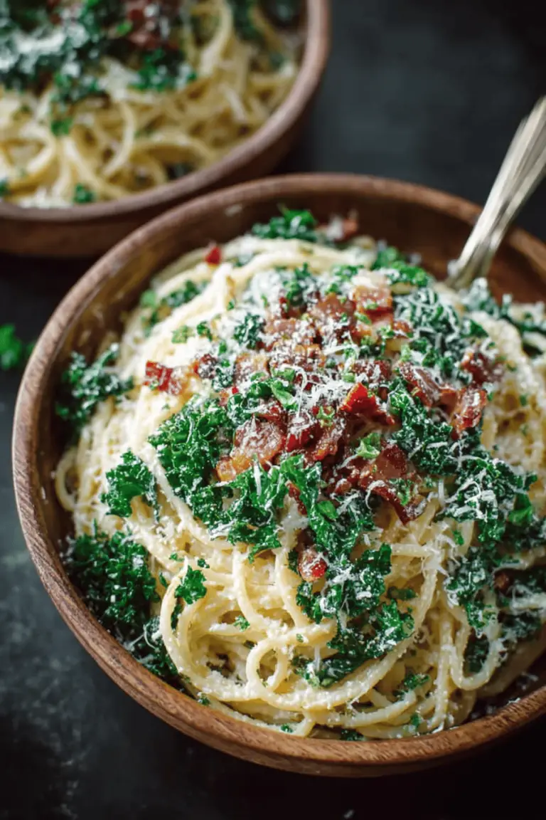 Easy Kale Carbonara Recipe