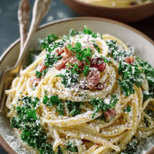 Easy Kale Carbonara Recipe