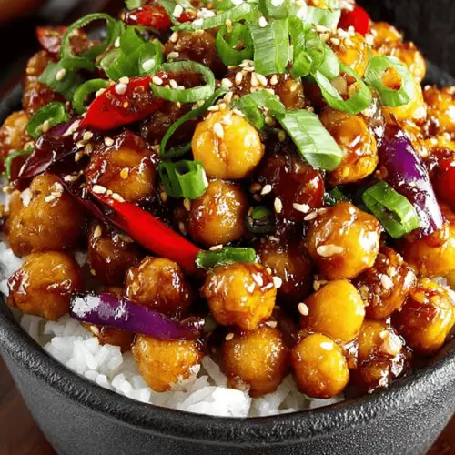 Easy Kung Pao Chickpeas Recipe