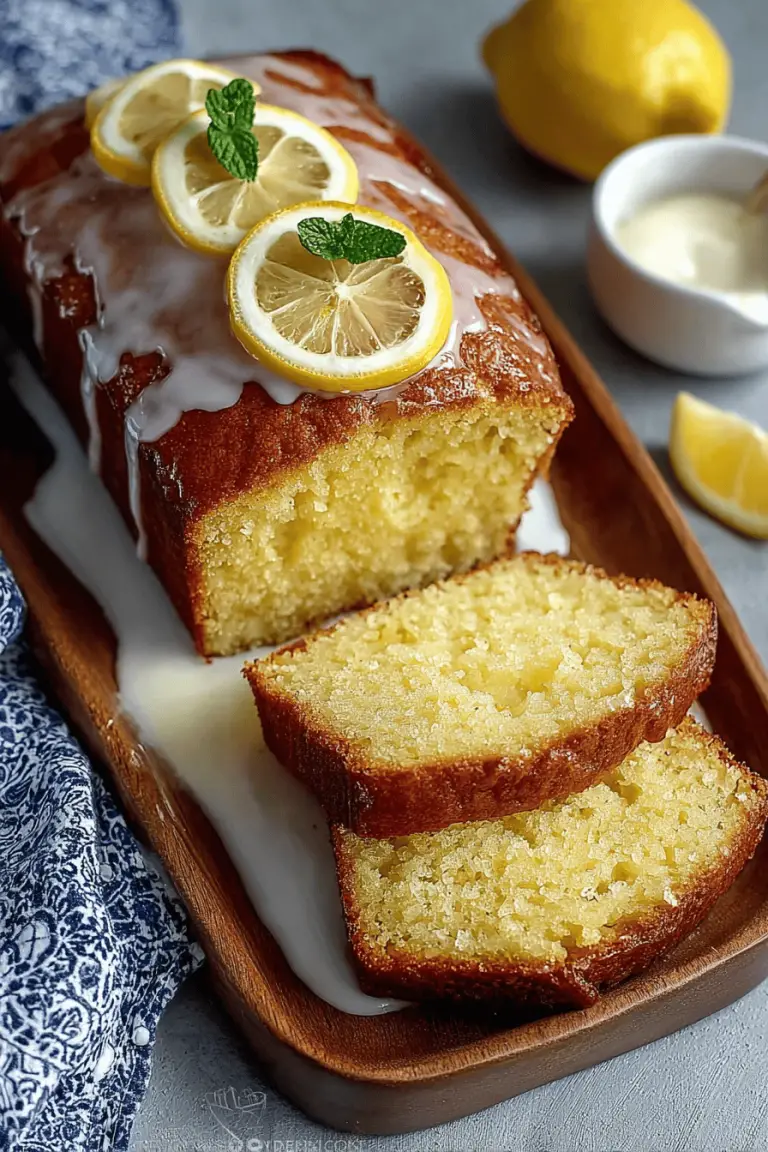 Easy Lemon Bread Recipe for Moist Soft Loaf