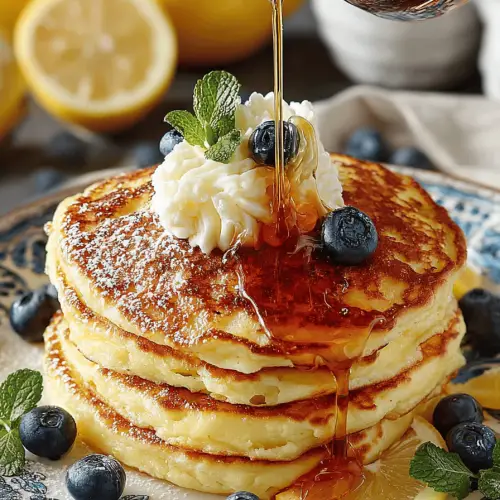 Easy Lemon Ricotta Pancakes