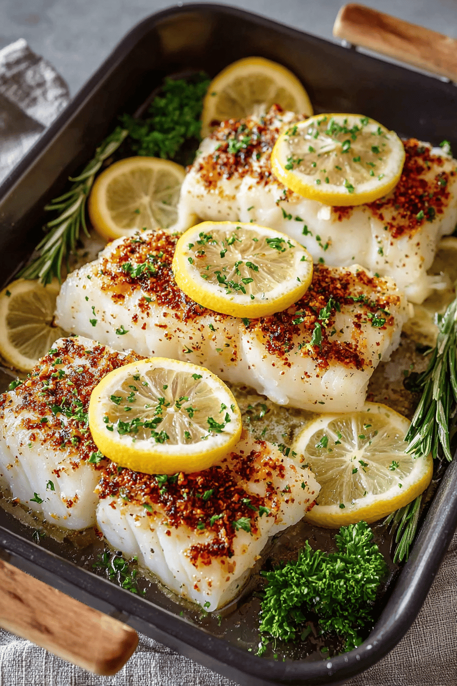 Easy Oven Baked Cod Recipes