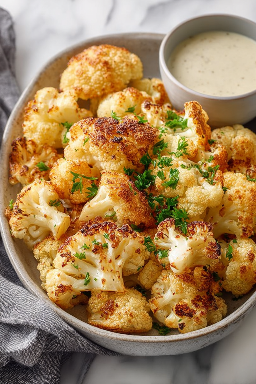 Easy Oven Roasted Cauliflower Recipes