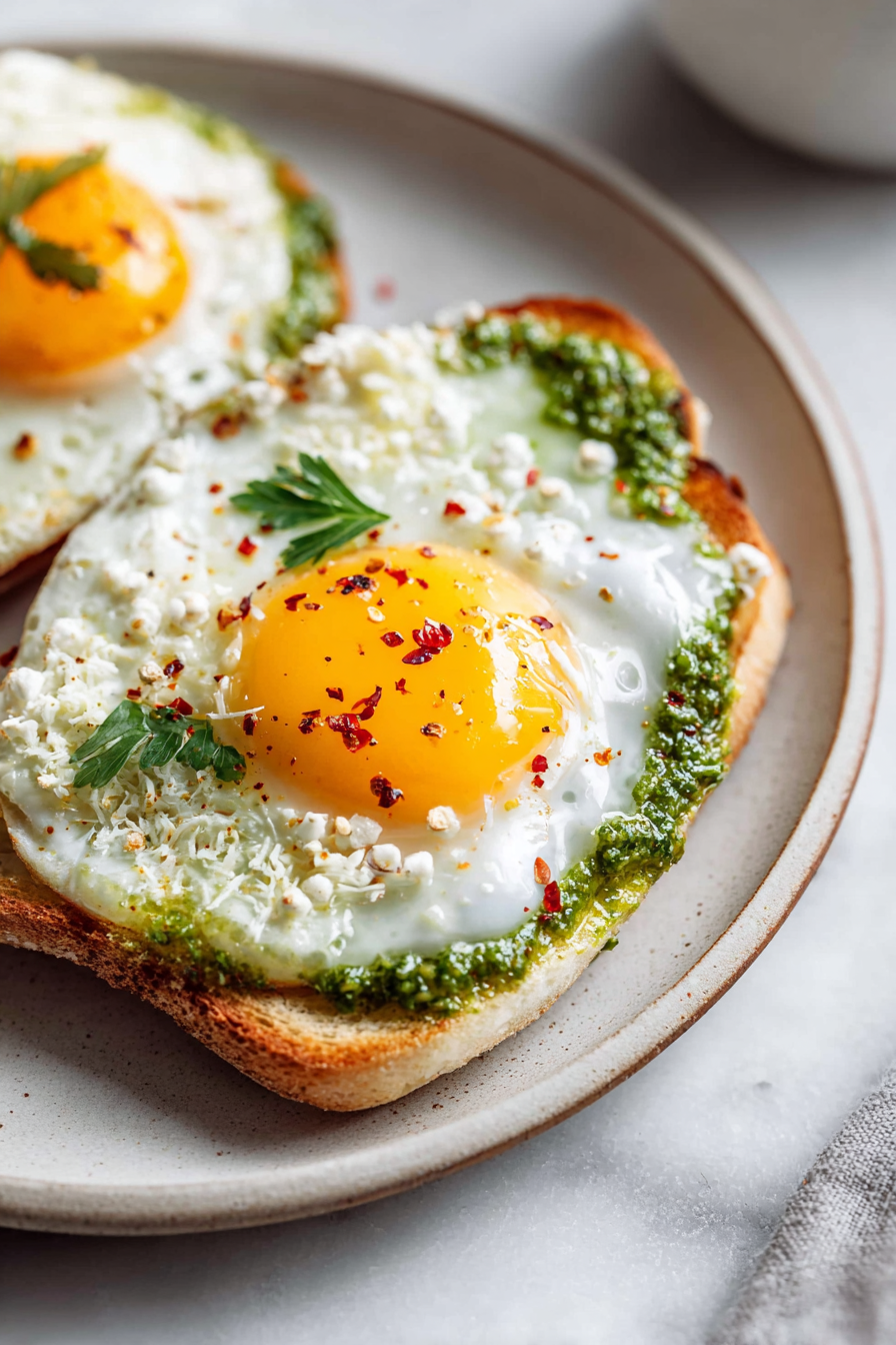 Easy Pesto Eggs Recipe