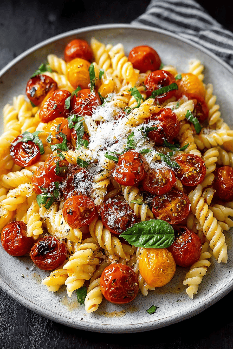 Easy Roasted Tomato Pasta