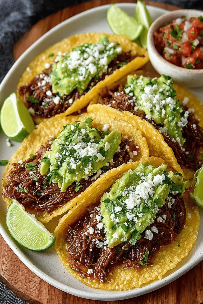 Easy Shredded Beef Tacos