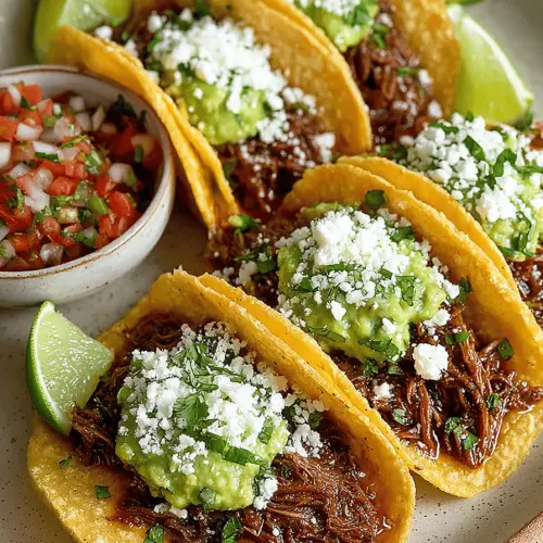 Easy Shredded Beef Tacos