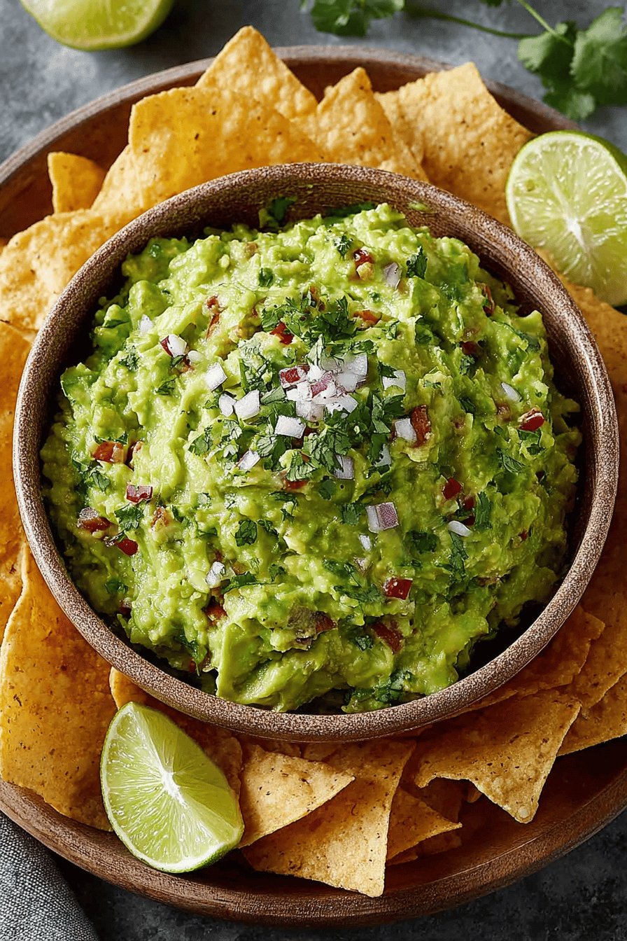 Easy Simple Guacamole Recipe