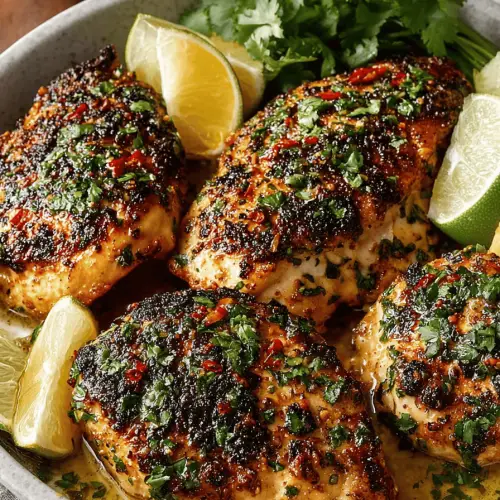 Easy Skillet Cilantro Chicken