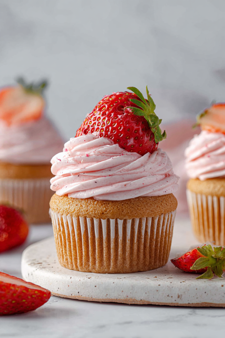 Easy Strawberry Cupcakes for Any Occasion
