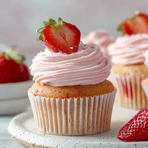 Easy Strawberry Cupcakes for Any Occasion