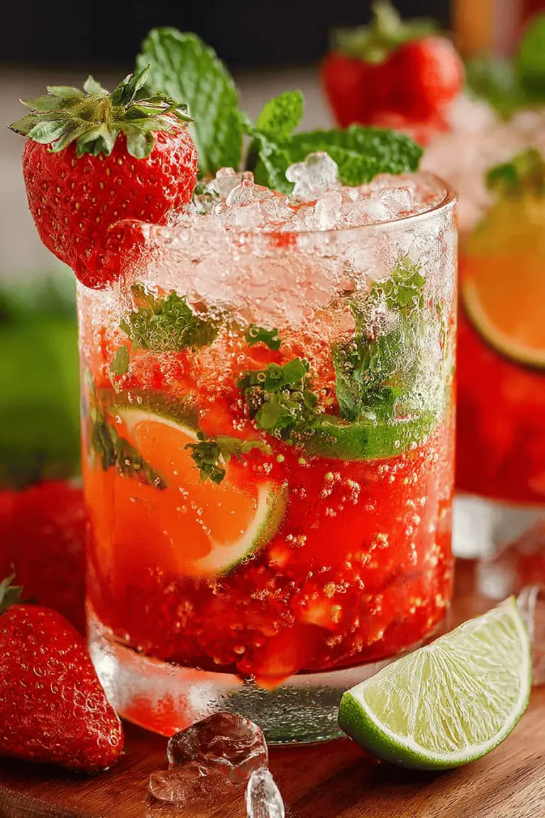 Easy Strawberry Mojito Recipe
