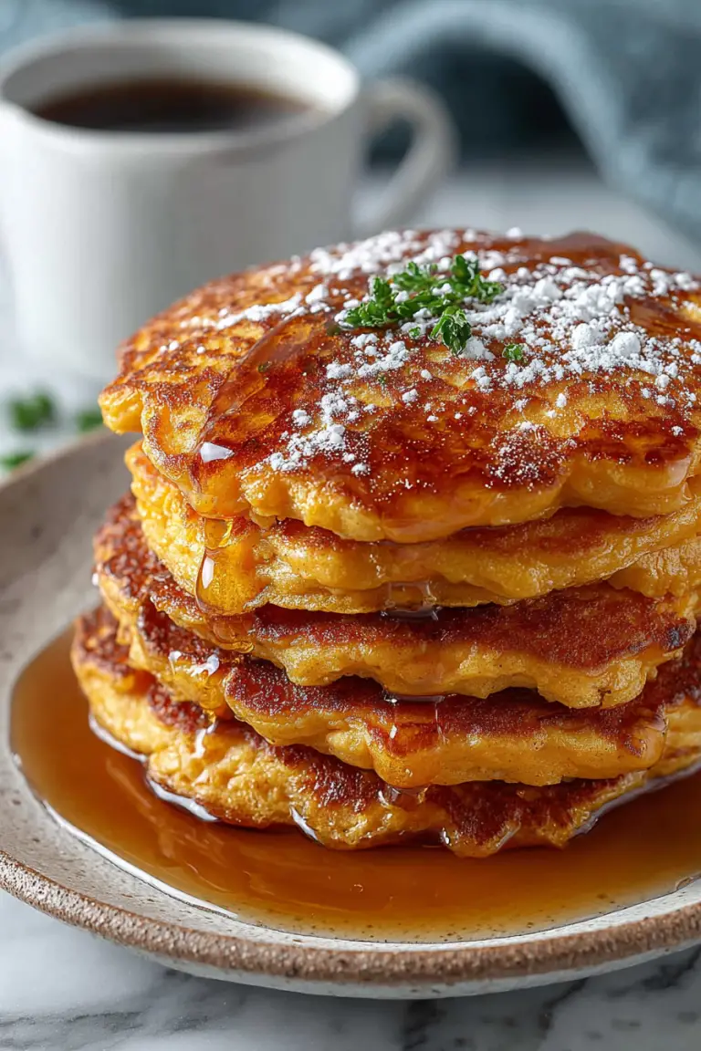 Easy Sweet Potato Pancakes Recipe