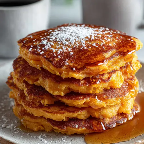 Easy Sweet Potato Pancakes Recipe