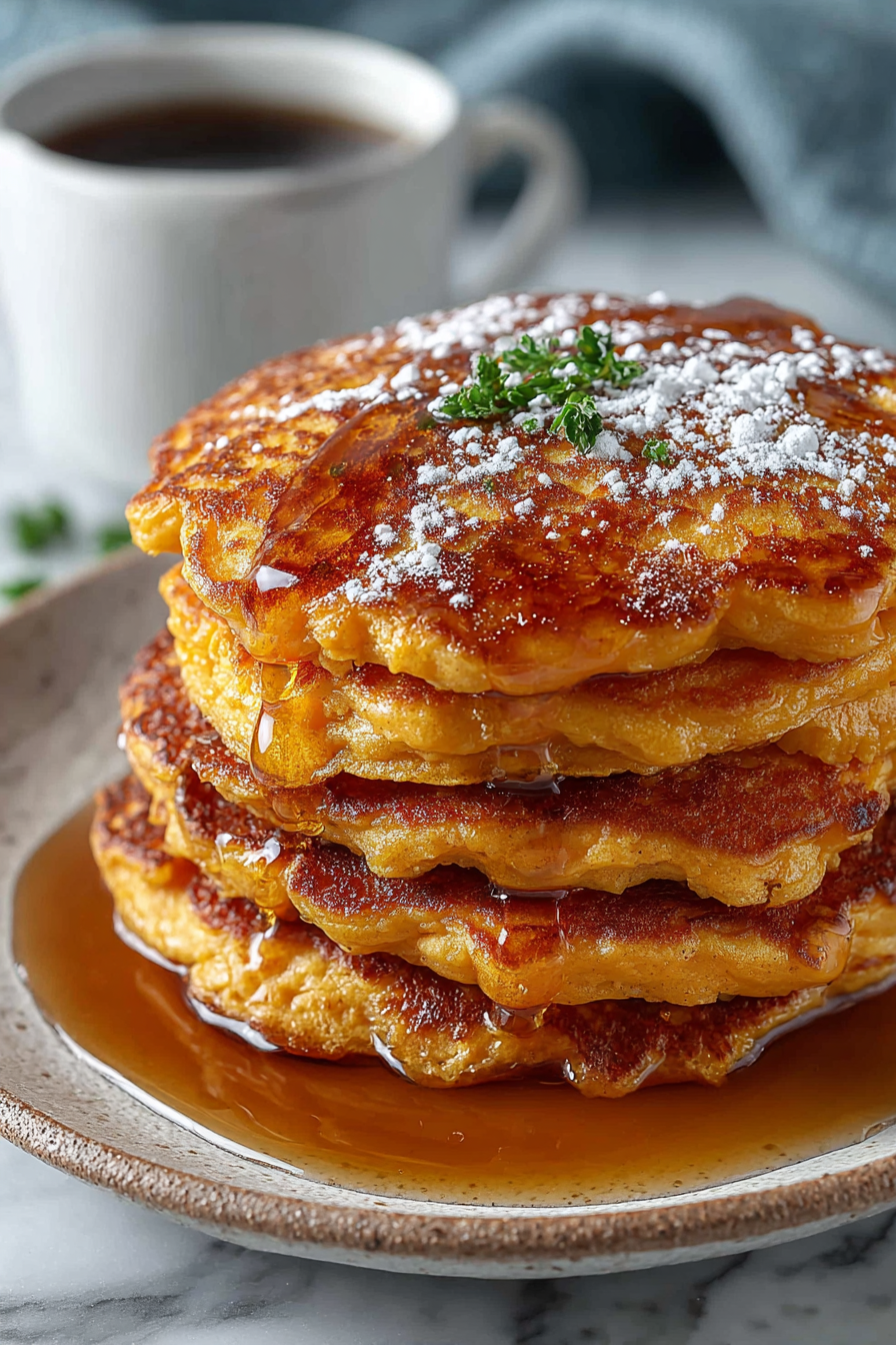 Easy Sweet Potato Pancakes Recipe
