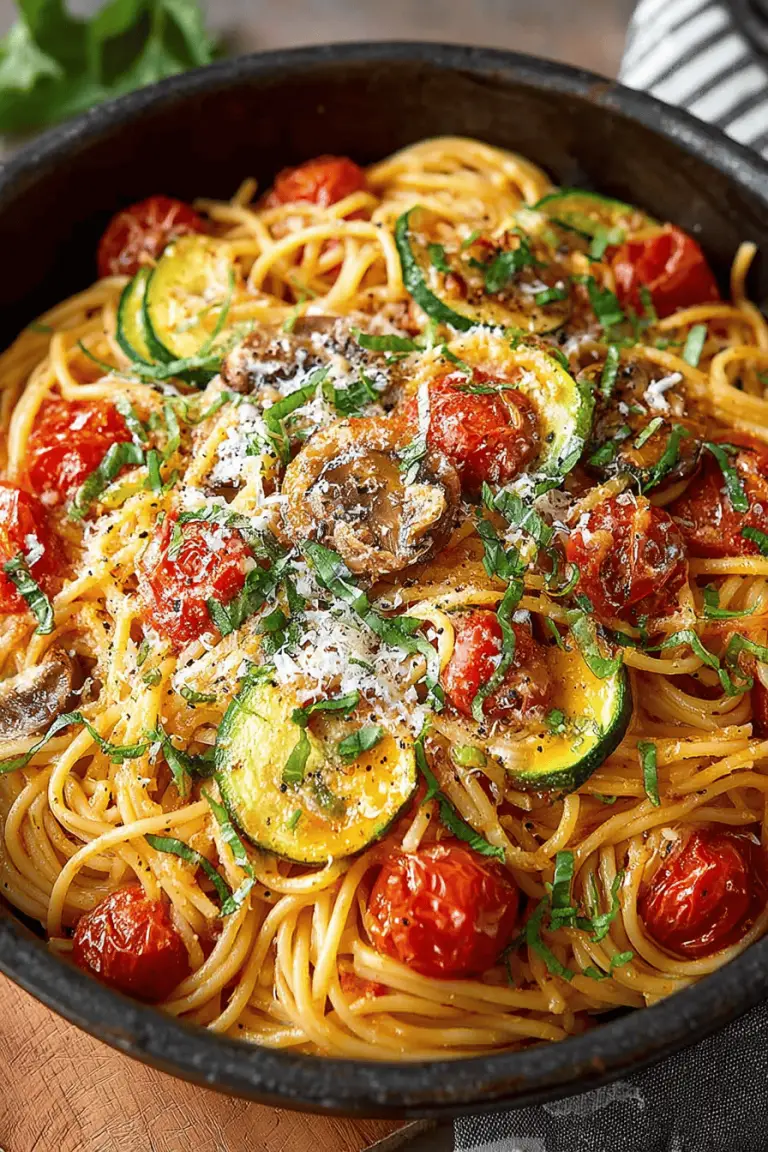 Easy Veggie Spaghetti Recipes