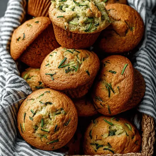 Easy Zucchini Bread Muffins