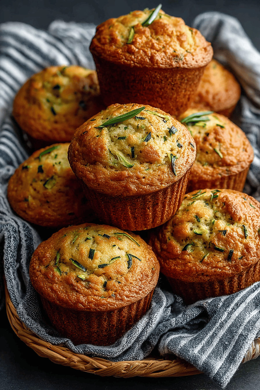 Easy Zucchini Bread Muffins