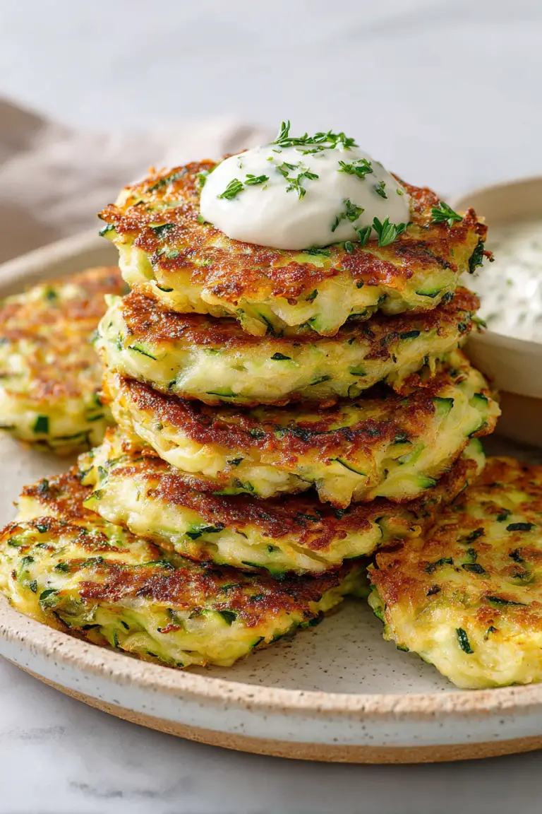 Easy Zucchini Fritters Recipe