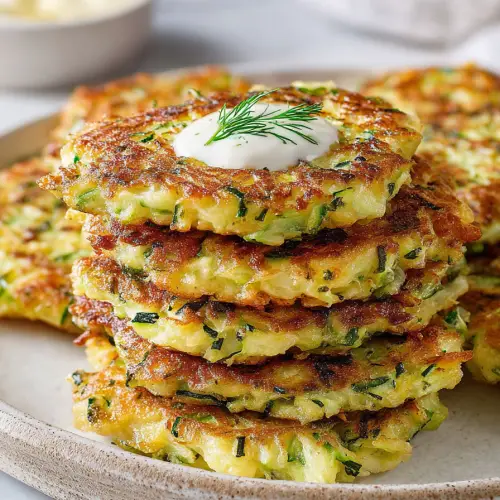 Easy Zucchini Fritters Recipe