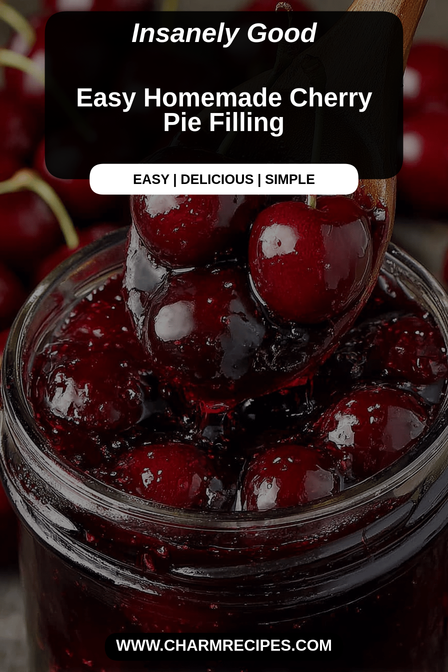Easy Homemade Cherry Pie Filling