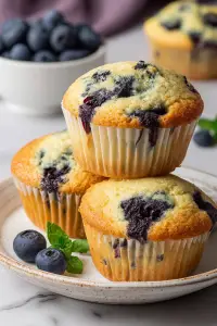 Blueberry Pancake Muffins