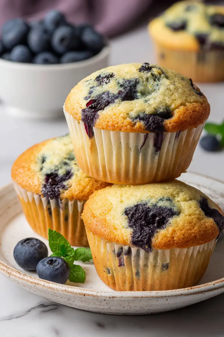 Blueberry Pancake Muffins