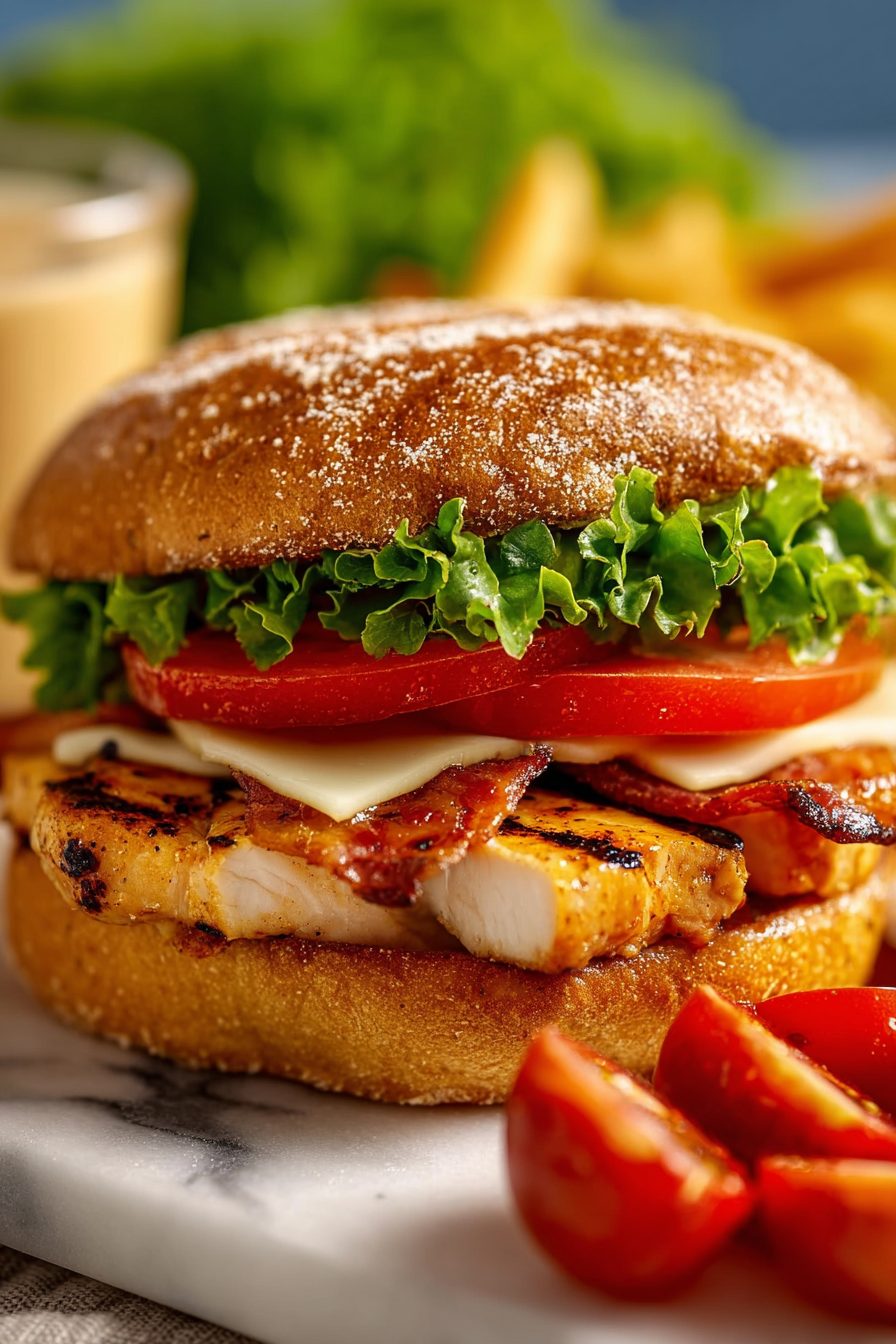 Chick-fil-A Inspired Grilled Chicken Club