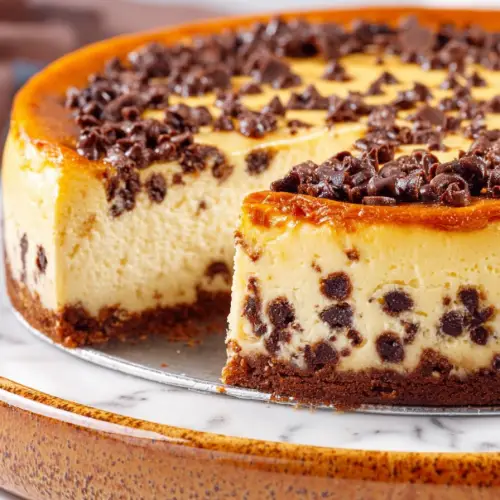 Chocolate Chip Cheesecake Delight