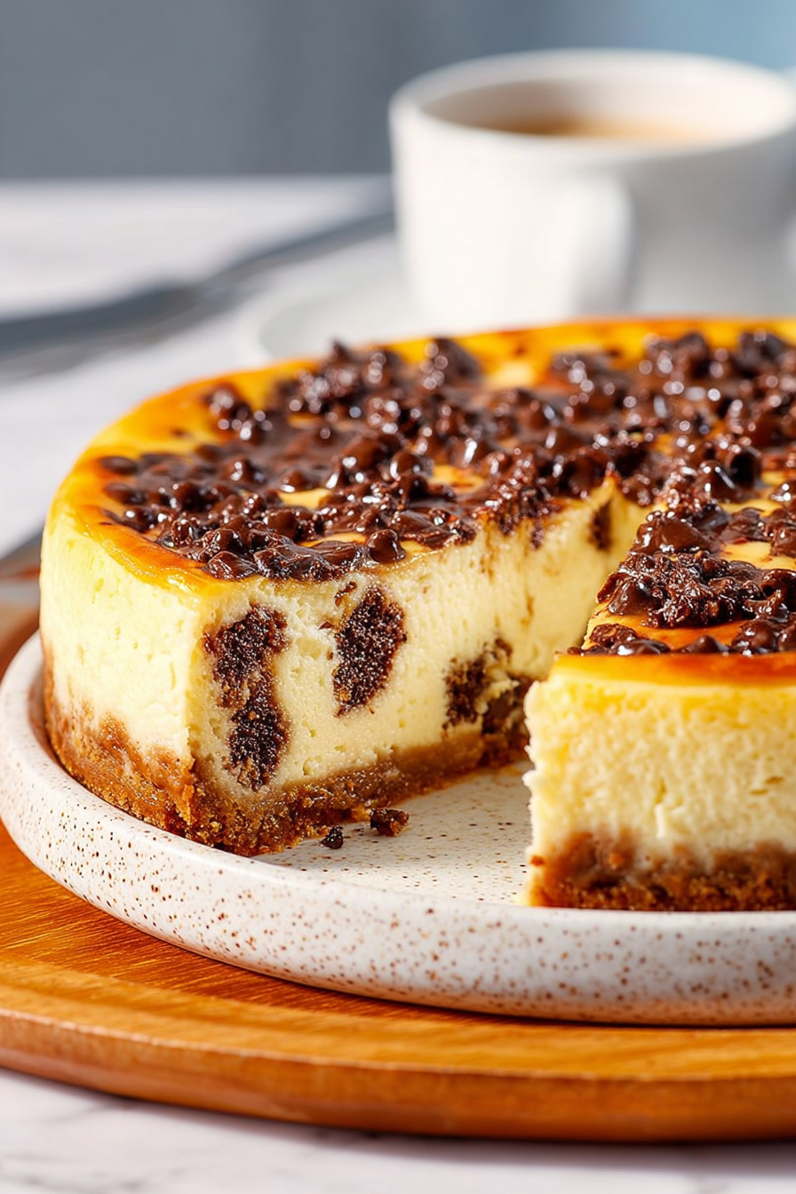 Chocolate Chip Cheesecake Delight