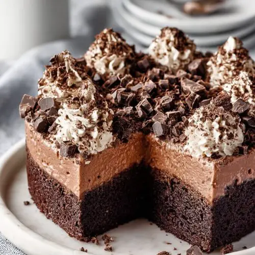 Decadent Chocolate Poke Cake