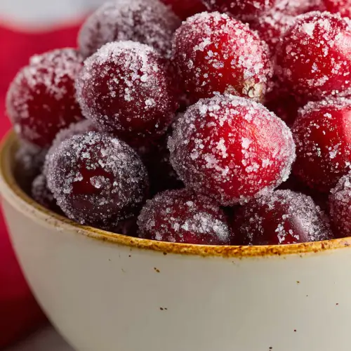 Delish Sugared Cranberries Recipe