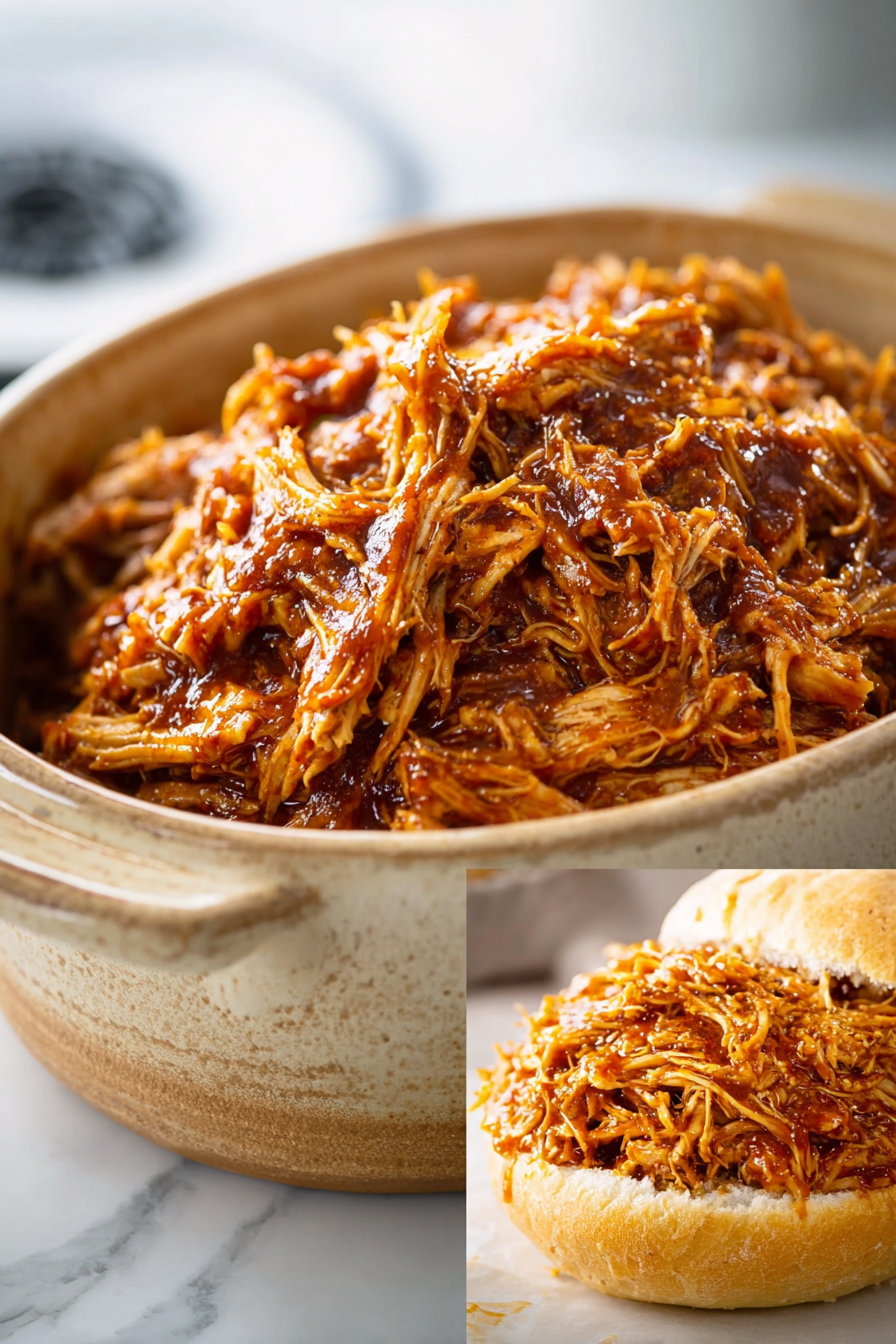Easy BBQ Pulled Chicken Recipe
