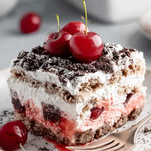 Easy Black Forest Icebox Cake Recipe