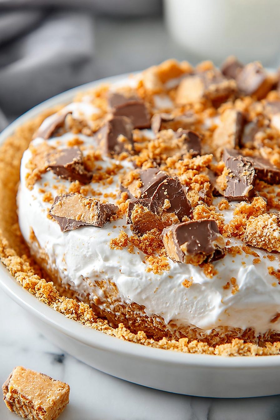 Easy Butterfinger Pie Recipe